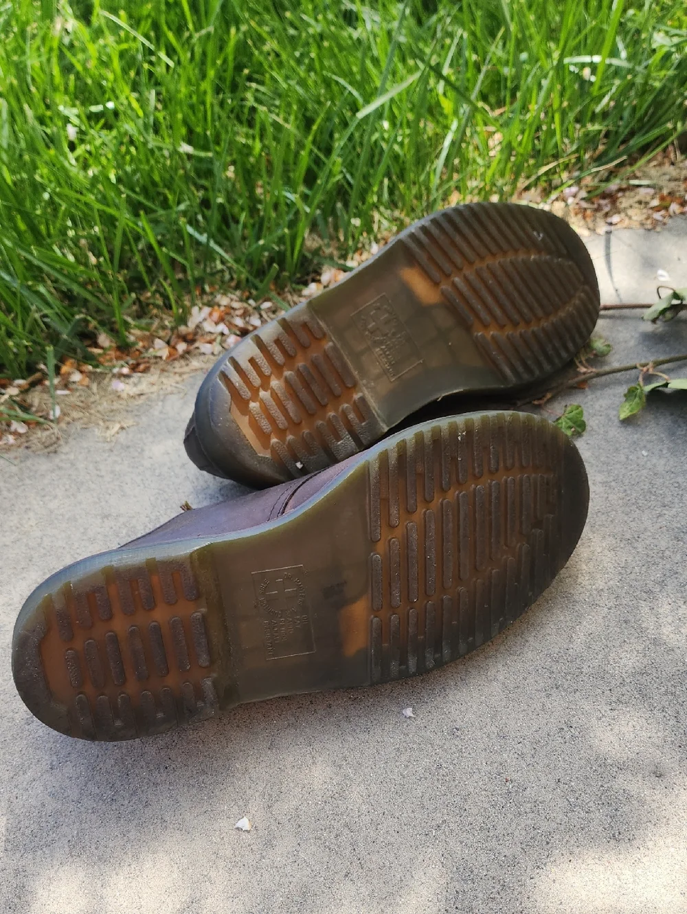 Dr. Martens Brown Leather 4-Eye Derby Oxfords - Picture 9 of 14